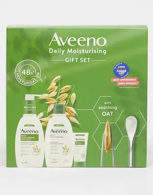 AVEENO Daily Moisturising Gift Set, For Normal to Dry Skin