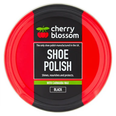 Cherry Blossom Shoe Polish with Carnauba Wax 40g