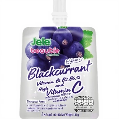 Jele Beautie Jelly Zwartebessensmaak 3 x 140 g