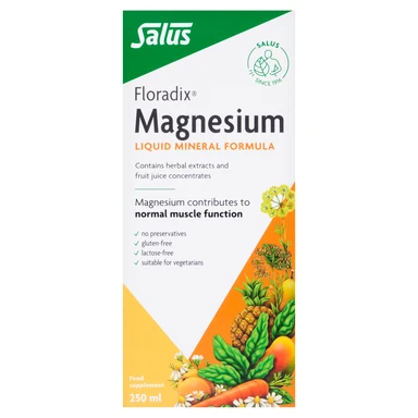 Floradix Magnesium Daily Wellness Support Liquid Formula - 250ml