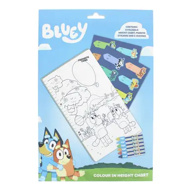 Bluey Colour In Height Chart