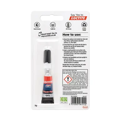 Loctite Power Flex Super Glue 3g