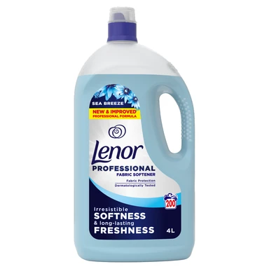 Lenor Professional Fabric Softener, Sea Breeze, 4l x 200 Washes