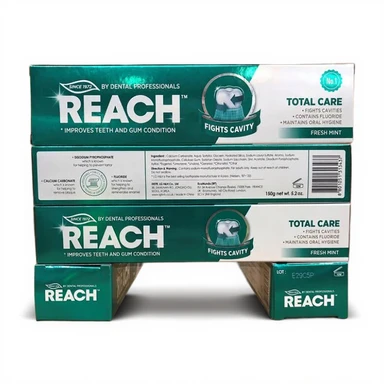 REACH Tandpasta Total Care Frisse Mint 150 g