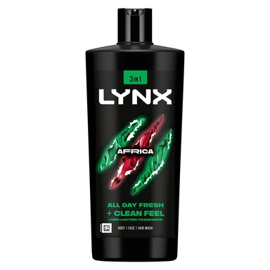 Lynx 3-in-1 Body Wash Africa 700ml