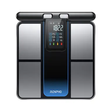 Renpho Morphoscan Intelligent Smart Body Scale – Advanced BIA Analysis, 13 Body Metrics, Digital Display – Black, PUK-R-MSC01-BK