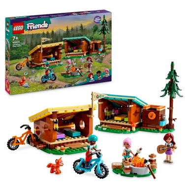LEGO Friends 42624 Camp d’Aventure - Chalets Douillets