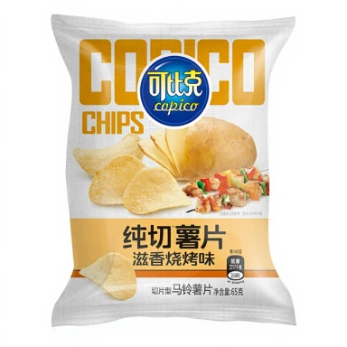 Copico Potato Chips Barbecue Flavour 65g