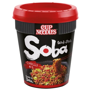 Nissin Soba Chilli Flavour Wok Style Instant Cup Noodles 92g