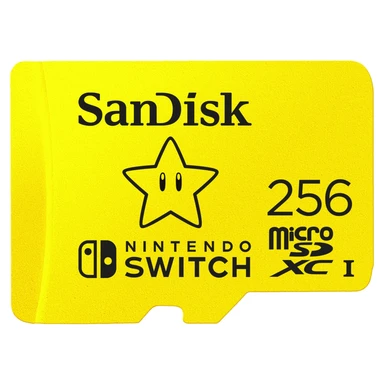 SanDisk microSDXC Card for Nintendo Switch 256GB