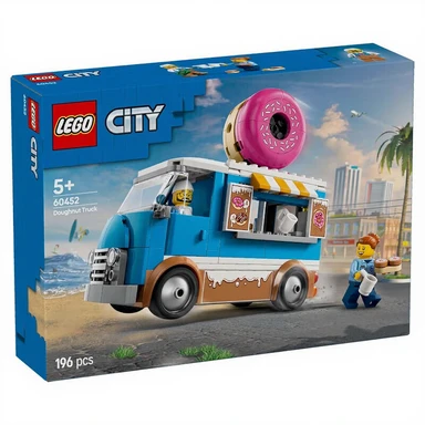 LEGO 60452 City Super Véhicules Camion de Donuts