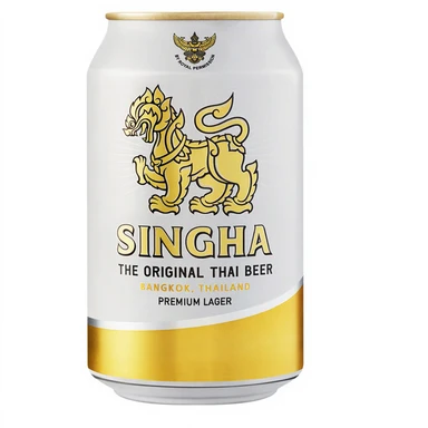 SINGHA BEER CAN 5.0% 330ML