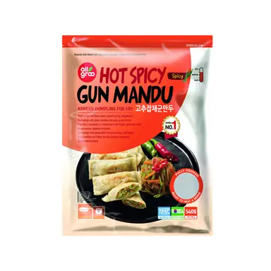 Allgroo Hot Spicy for Fry Mandu 540g 韓國辣椒粉絲鍋貼540克