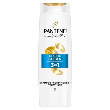 Pantene Pro-V Classic Clean 3 in 1 Shampoo 250ml for Normal and Mixed Hair