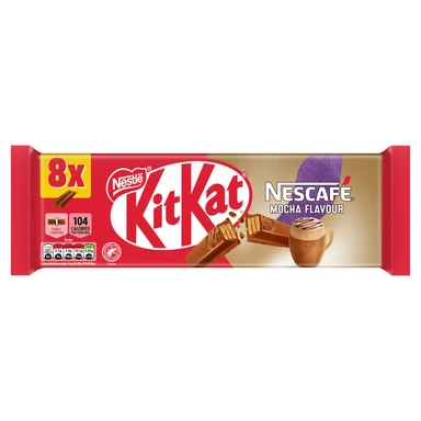 KitKat 2 Finger Nescafé Mocha Coffee 8 x 20.7g