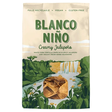 Blanco Nino Creamy Jalapeño Authentic Tortilla Chips 170g