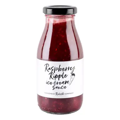 Hawkshead Relish Raspberry Ripple Ice Cream Sauce 300g