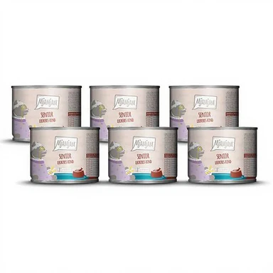 MjAMjAM Conserve pour chat senior - Poulet - 200 g x 6