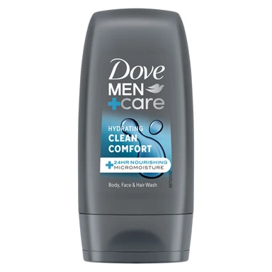 Dove Men+Care Hydrating 3-in-1 Hair Face and Body Wash Clean Comfort 55ml