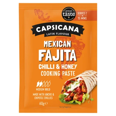 Capsicana Mexican Fajita Chilli & Honey Paste 60G