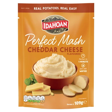 Idahoan Perfect Mash Cheddar Cheese 109g