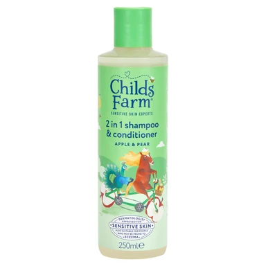 Childs Farm 2 In1 Shampoo & Conditioner Apple & Pear 250ml