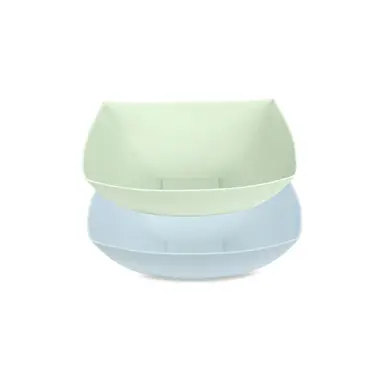 Caroline Reuseable Plastic Bowl 32oz, Pack of 2