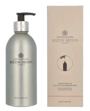 Molton Brown Infinite Delicious Rhubarb & Rose Bath & Shower Gel 400ml
