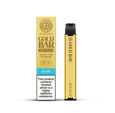 Gold Bar Reload Prefilled Pod Kit  Ice Pop