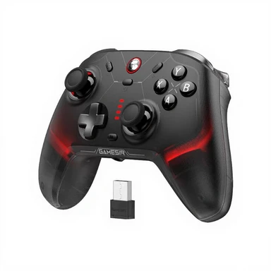 GameSir Cyclone 2  Multi-Platform Wired And Wireless Game Controller Shadow Black (Standard Edition) for Switch/PC/iOS/Android/Steam
