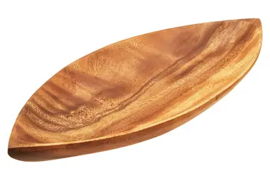 Maison by Premier Acacia Large Leaf Platter