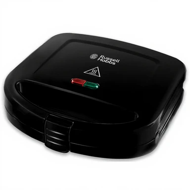 Russell Hobbs 2ptn Sandwich Maker, Non Stick, Compact, Fast Heat Up, Multi Functional, Stylish - 24520