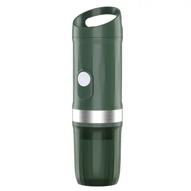 Portable Electric Espresso Machine, Travel Coffee Maker for Camping, Car Coffee Maker Self-Heating with USB-C, With Ground Coffee & NS Capsule for RV, Hiking, Office