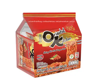 MAMA Noodles - Ok Shrimp Stir Fry Tom Yum Multipack 85gx4
