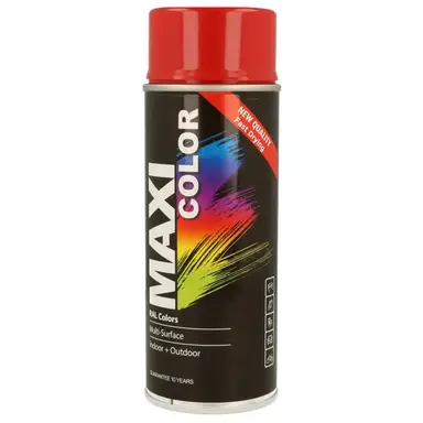 Maxicolor Gen Red Gloss Spray Paint 400ml