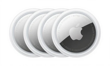 Apple AirTag - Lot de 4 - Localisateur anti-perte