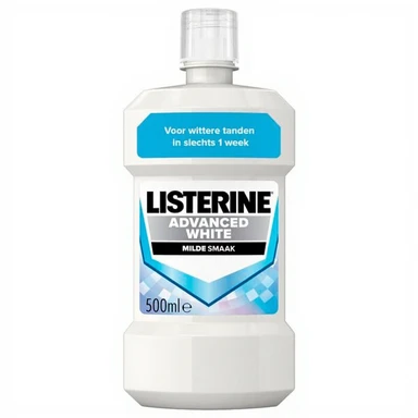 Listerine Bain de Bouche Advanced White 500