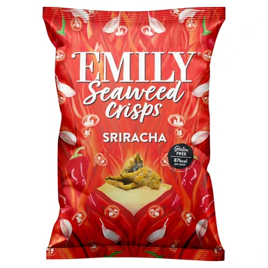 Emily Seaweed - Sriracha Seaweed Crisps 50g