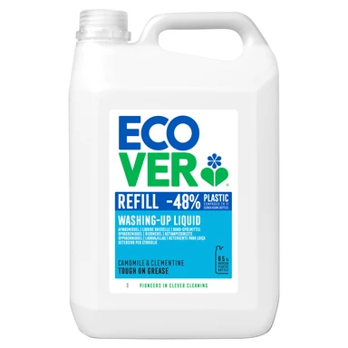 Ecover Washing Up Liquid, Refill, Camomile & Clementine, 5l