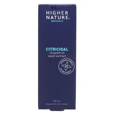 Higher Nature - Citricidal - Grapefruit Seed Extract - 45ML