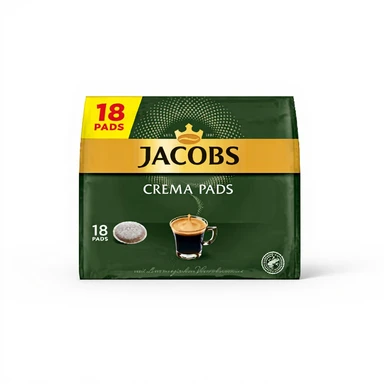 Jacobs Crema Pads Classic 18 Stück 118 g