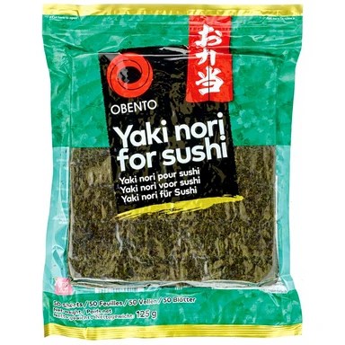 Obento - Nori Yaki 50 feuilles - 125 g