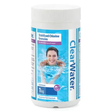 Clearwater 1kg Chlorine Granules - (UN3077)