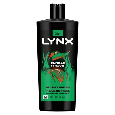 Lynx 3-in-1 Body Wash Jungle Fresh 700ml