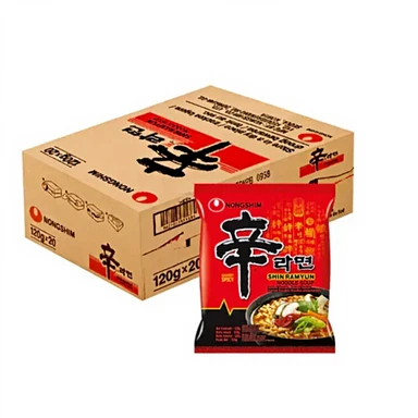Nongshim Koreaanse Shin Ramyun Instant Noodles 120g * 20 zakken/doos Shin Ramen doos
