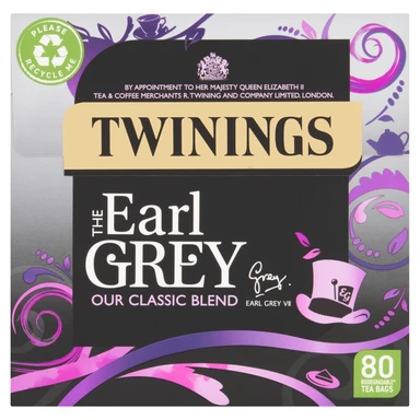 Twinings Earl Grey 80 Tea Bags 200 g