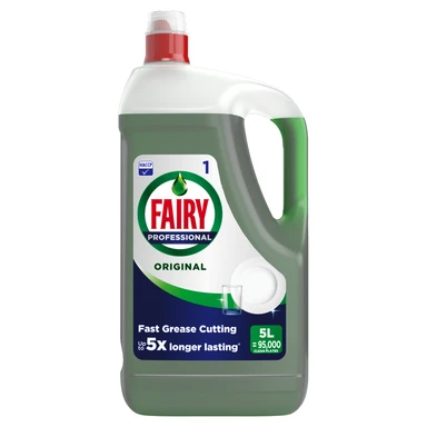Fairy Professional Original Washing Up Liquid, Original, 5l