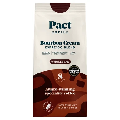 Pact Coffee - Bourbon Cream Espresso Wholebean - 200g
