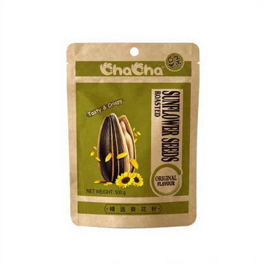 QiaQia Originele Gekruide Zonnebloempitten 500g