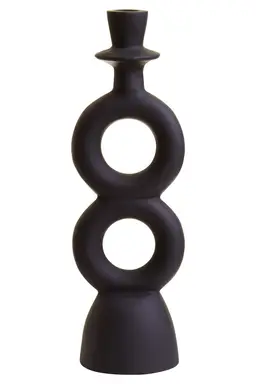 Fifty Five South Candle Holder Hapax Black Large